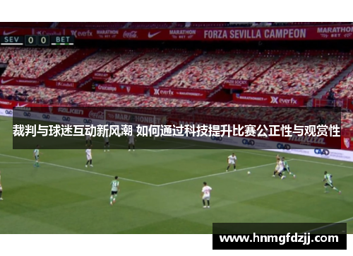 裁判与球迷互动新风潮 如何通过科技提升比赛公正性与观赏性